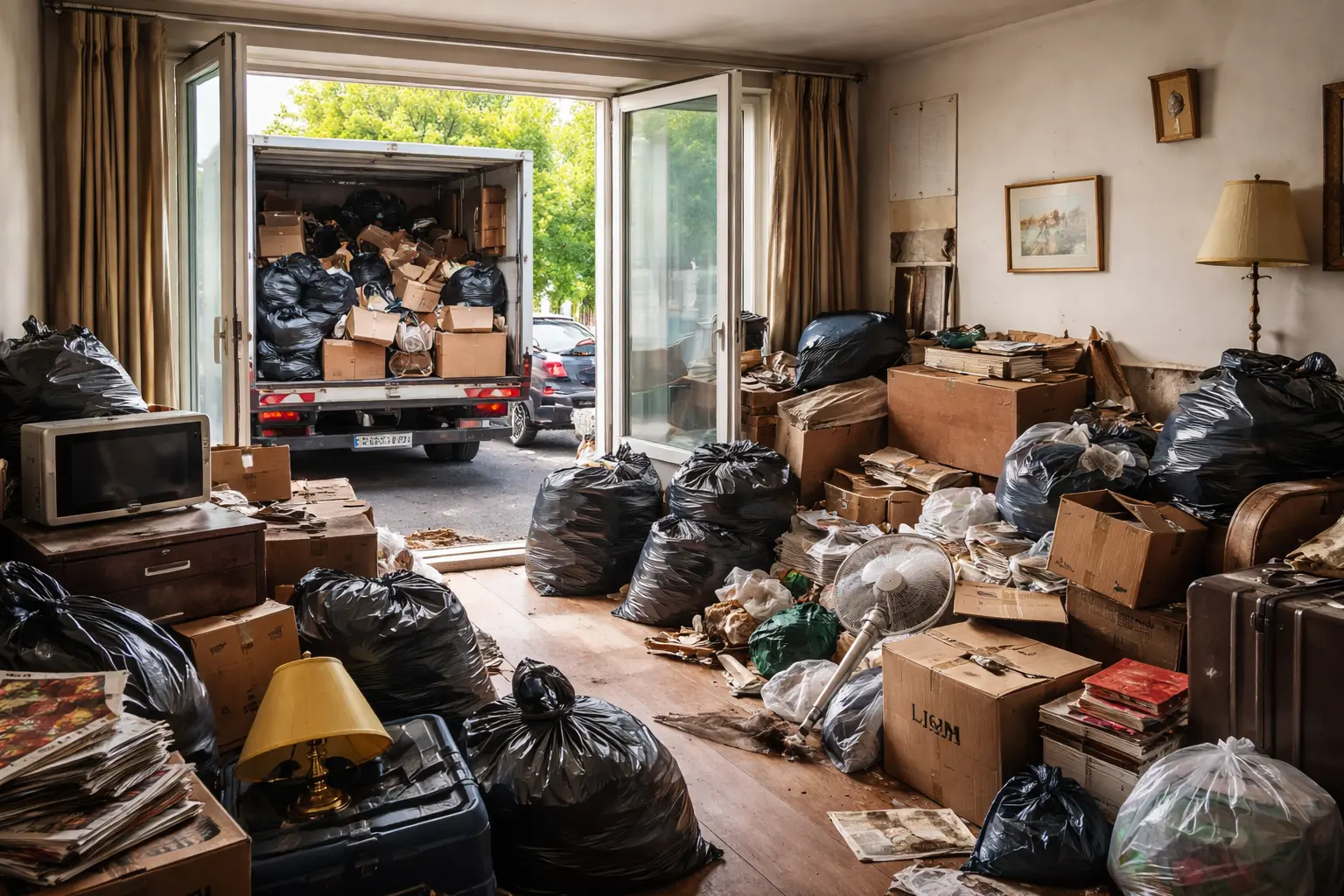 Kiürített lakás átadása